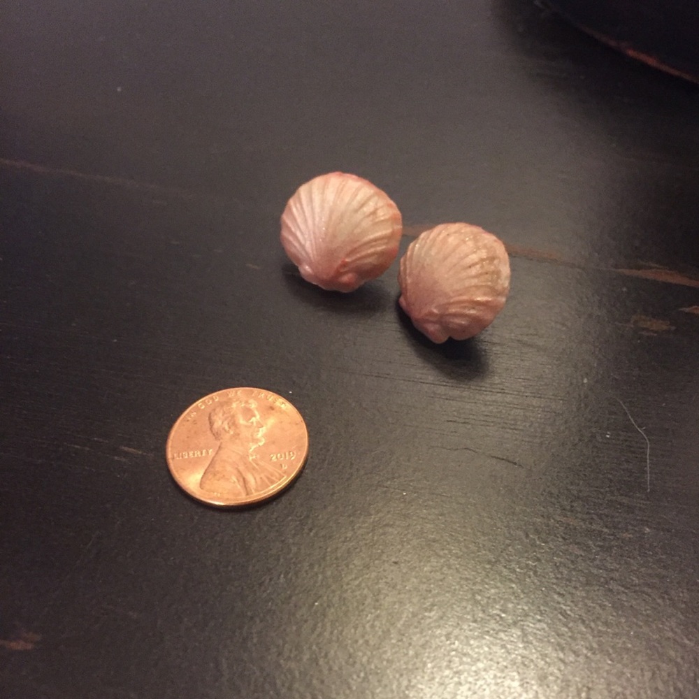 Sea shell earrings - Picture 8 of 8